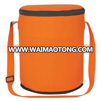 Round Insulated Cooler Bag ror Frozen Food,Camping Wine Cooler Bag Insulated